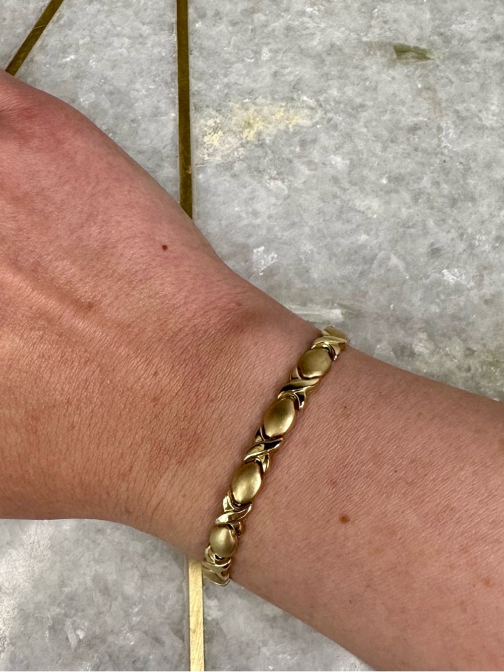 Solid 10k gold bracelet